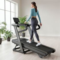 Futópad Led kijelzővel Bluetooth okosfunkció, Velox Ultra Max 150 kg, 3 LE, 18,8 Km/h, dőlésszög -6-32%