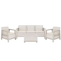 Scandi Love linea duo kerti bútor szett jute tárolós asztallal