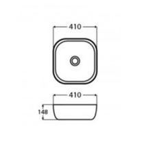 Poppy pultra építhető mosdó