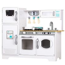 Fa gyerekkonyha háztartási berendezéssel