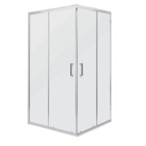 Malibu SQ 100x100 szögletes zuhanykabin zuhanytálca nélkül