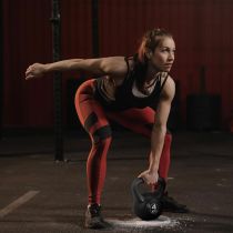 Kettlebell 4 kg fekete