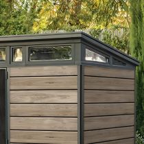 Signature PENT 11x7 műanyag kerti ház kőrisfa