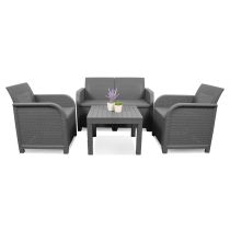 Sanremo kerti bútor szett chicago asztallal