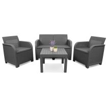 Sanremo kerti bútor szett chicago asztallal