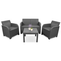 Sanremo kerti bútor szett chicago asztallal