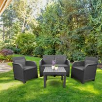 Sanremo kerti bútor szett chicago asztallal