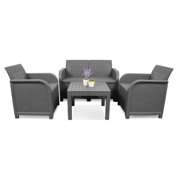 Sanremo kerti bútor szett chicago asztallal