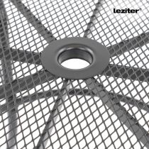 Melfi fém mesh kerti asztal 91,5x91,5x71 cm