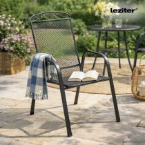 Melfi fém kerti szék