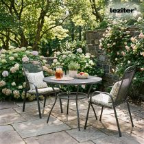 Arko fém mesh kerek kerti asztal