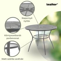 Arko fém mesh kerek kerti asztal