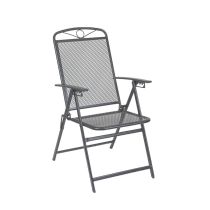 Alba fém mesh összecsukható kerti szék