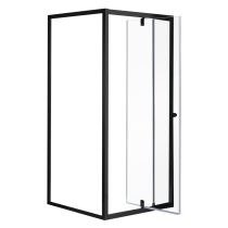 Flexi 80x80 cm falsíkra szerelhető szögletes zuhanykabin zuhanytálca nélkül