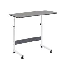 Állítható magasságú laptopasztal 80x40 cm fekete