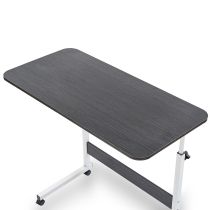 Állítható magasságú laptopasztal 80x40 cm fekete