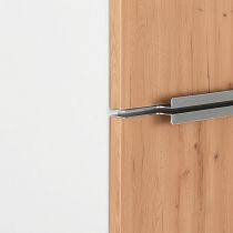 Vario Trim 35 függesztett oldal szekrény fehér-tölgy