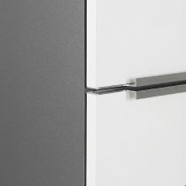 Vario Trim 35 függesztett oldal szekrény antracit-fehér