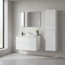 Vario Forte 35 függesztett oldal szekrény fehér-fehér