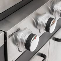 BR-K4PLUS komplett kerti grillpult 4+1 égős