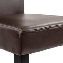 Verona 120 4+1 étkező garnitúra fekete-barna