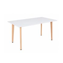 Verona 120 4+1 étkező garnitúra fehér-fekete