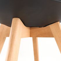 Silla 150 4+1 étkező garnitúra fekete-fekete