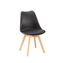 Silla 150 4+1 étkező garnitúra fehér-fekete