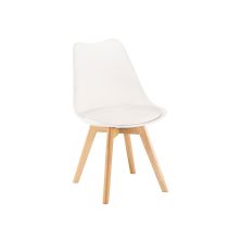 Silla 120 4+1 étkező garnitúra fekete-fehér