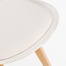 Silla 120 4+1 étkező garnitúra fekete-fehér