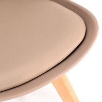 Silla 120 4+1 étkező garnitúra fekete-bézs
