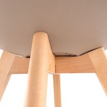 Silla 120 4+1 étkező garnitúra fekete-bézs