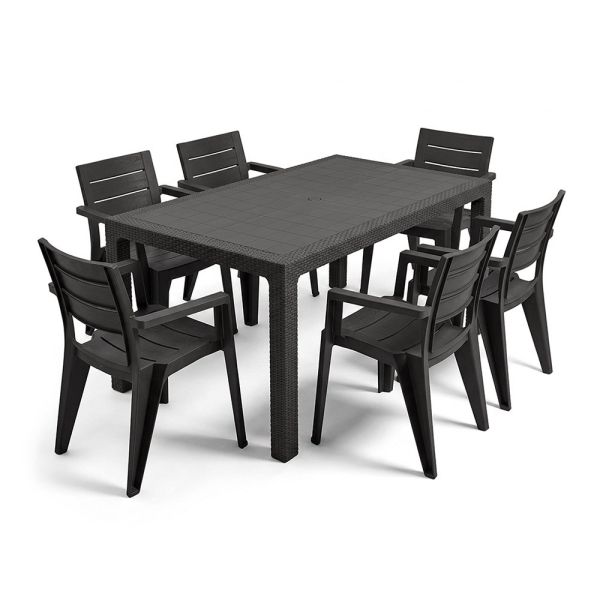 Palmer 6+1 kerti bútor garnitúra szett