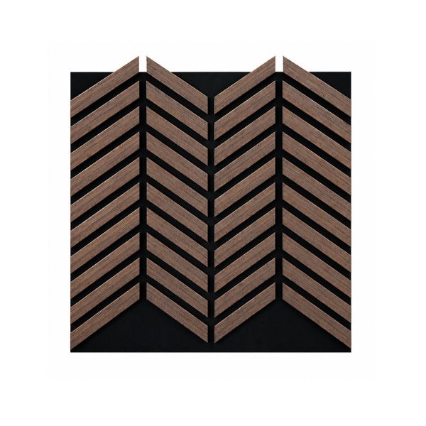 Akusztikus falpanel Deco XII olajos tölgy hatású 60x60x1,8 cm