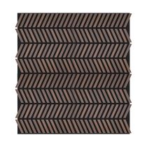 Akusztikus falpanel Deco XII dió hatású 60x60x1,8 cm
