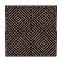 Akusztikus falpanel Deco XI dió hatású 60x60x1,8 cm