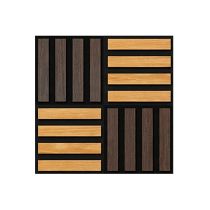Akusztikus falpanel Deco X olajos tölgy hatású 60x60x1,8 cm