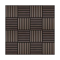 Akusztikus falpanel Deco X dió hatású 60x60x1,8 cm