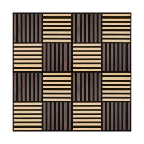 Akusztikus falpanel Deco X bambusz hatású 60x60x1,8 cm