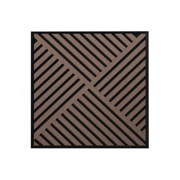 Akusztikus falpanel Deco VIII olajos tölgy hatású 60x60x1,8 cm
