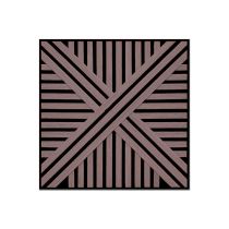 Akusztikus falpanel Deco VI olajos tölgy hatású 60x60x1,8 cm