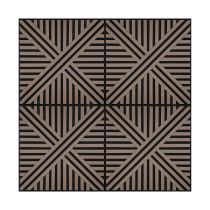 Akusztikus falpanel Deco VI olajos tölgy hatású 60x60x1,8 cm