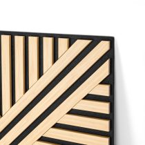 Akusztikus falpanel Deco VI bambusz hatású 60x60x1,8 cm