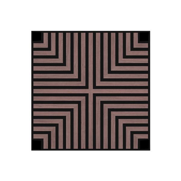 Akusztikus falpanel Deco V olajos tölgy hatású 60x60x1,8 cm