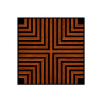 Akusztikus falpanel Deco V dió hatású 60x60x1,8 cm