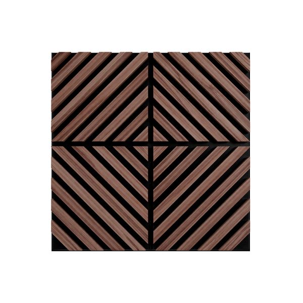 Akusztikus falpanel Deco IX olajos tölgy hatású 60x60x1,8 cm