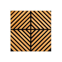 Akusztikus falpanel Deco IX bambusz hatású 60x60x1,8 cm
