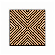 Akusztikus falpanel Deco IV bambusz hatású 60x60x1,8 cm