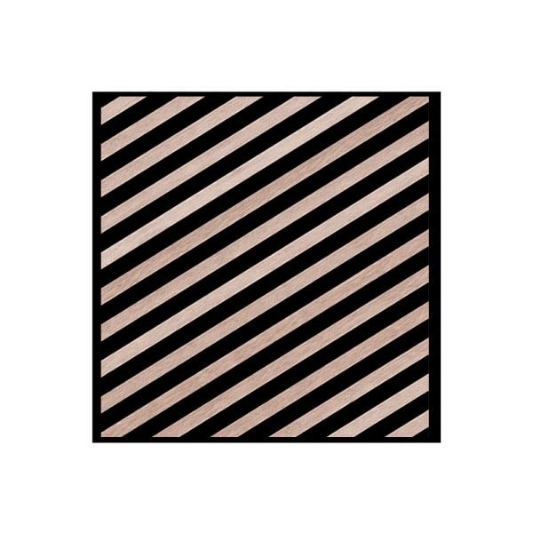 Akusztikus falpanel Deco III olajos tölgy hatású 60x60x1,8 cm