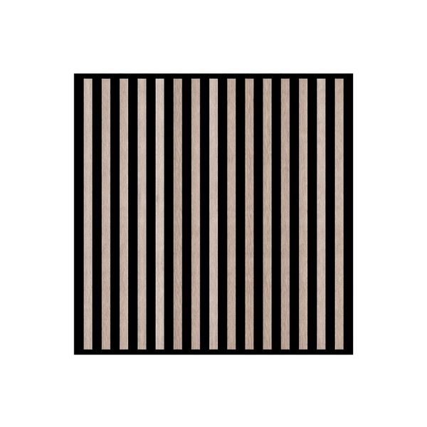 Akusztikus falpanel Deco II olajos tölgy hatású 60x60x1,8 cm